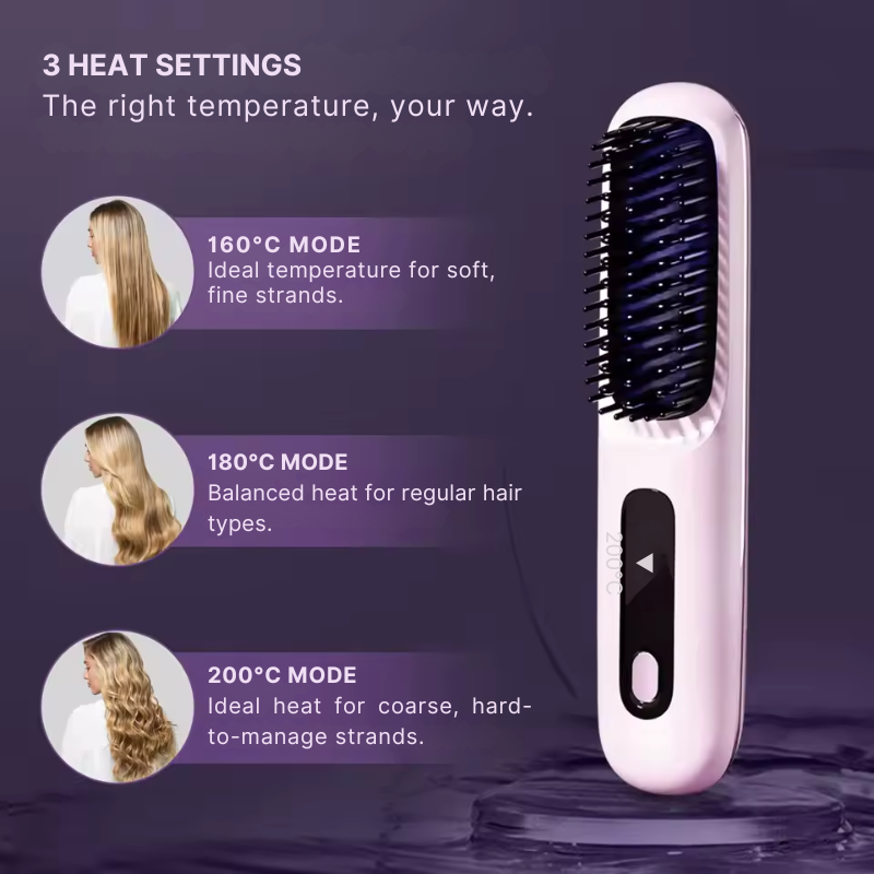 Lunami™ Portable Hair Brush