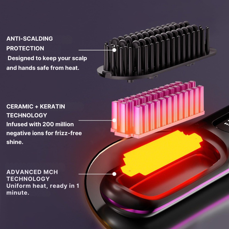 Lunami™ Portable Hair Brush