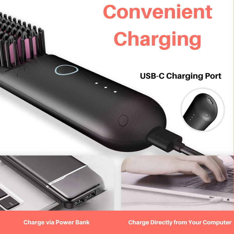 Lunami™ Portable Hair Brush